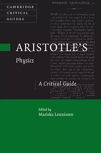 Aristotle's Physics cover