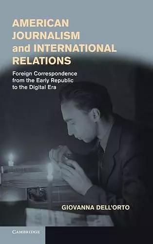 American Journalism and International Relations cover