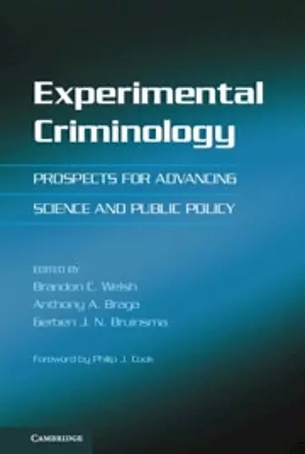 Experimental Criminology cover