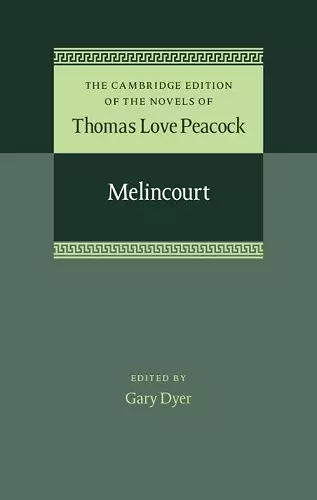 Melincourt cover