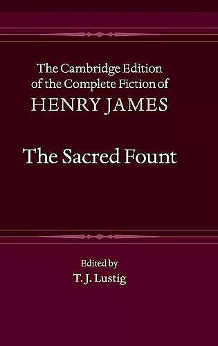 The Sacred Fount cover