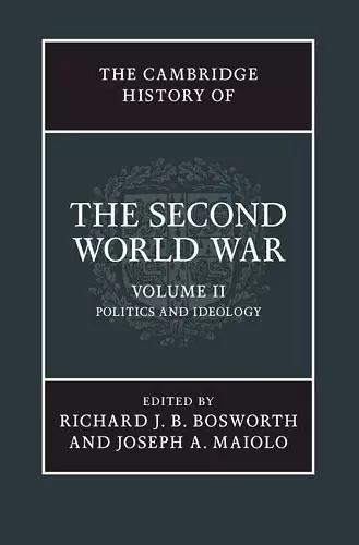 The Cambridge History of the Second World War cover