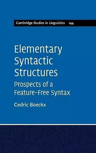 Elementary Syntactic Structures cover