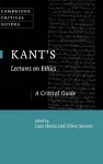 Kant's Lectures on Ethics cover