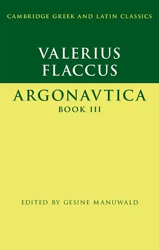 Valerius Flaccus: Argonautica Book III cover