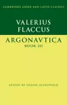 Valerius Flaccus: Argonautica Book III cover