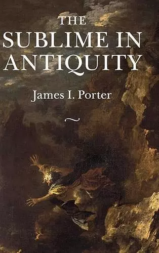 The Sublime in Antiquity cover