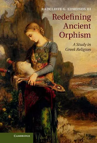 Redefining Ancient Orphism cover