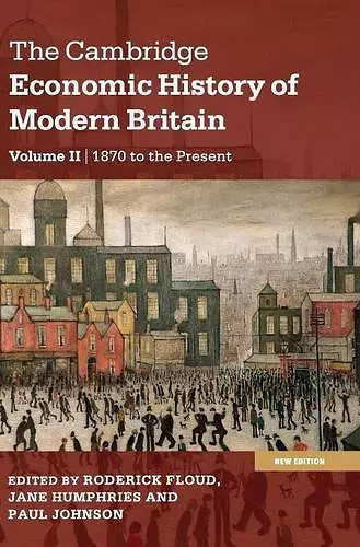The Cambridge Economic History of Modern Britain cover