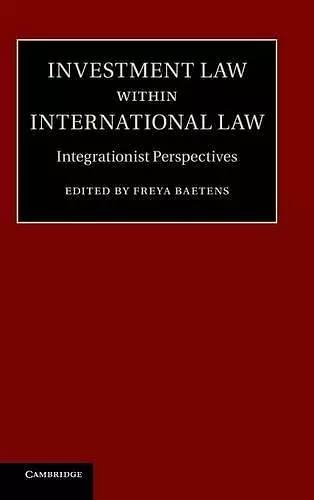 Investment Law within International Law cover