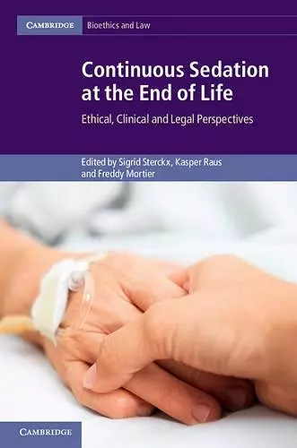 Continuous Sedation at the End of Life cover