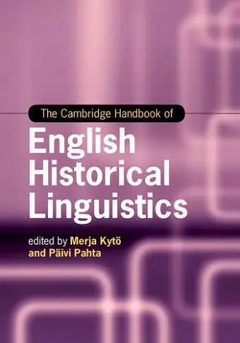 The Cambridge Handbook of English Historical Linguistics cover