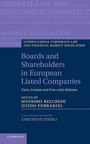 Boards and Shareholders in European Listed Companies cover