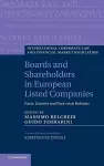 Boards and Shareholders in European Listed Companies cover