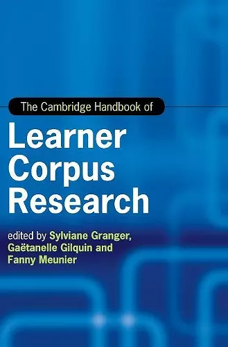 The Cambridge Handbook of Learner Corpus Research cover