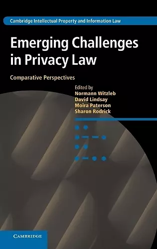 Emerging Challenges in Privacy Law cover