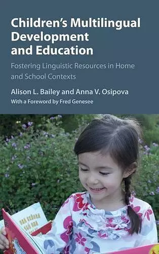 Children's Multilingual Development and Education cover