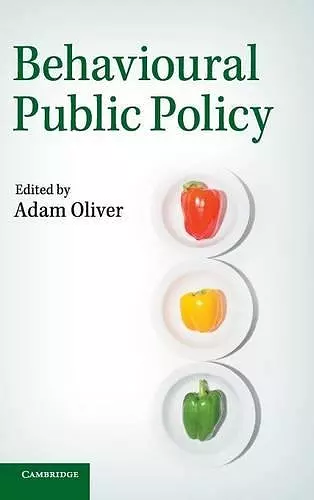 Behavioural Public Policy cover