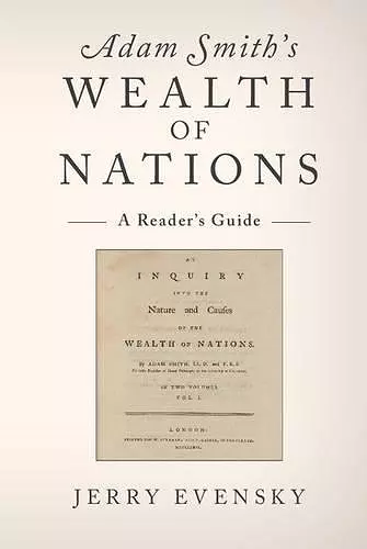 Adam Smith's Wealth of Nations cover