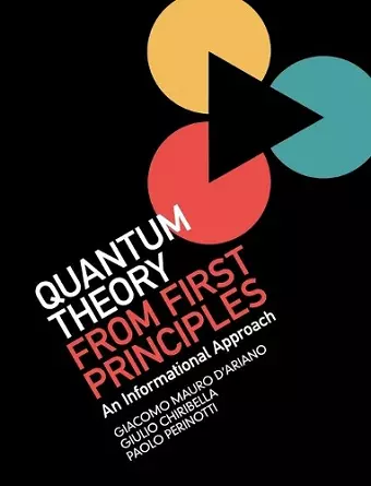 Quantum Theory from First Principles cover