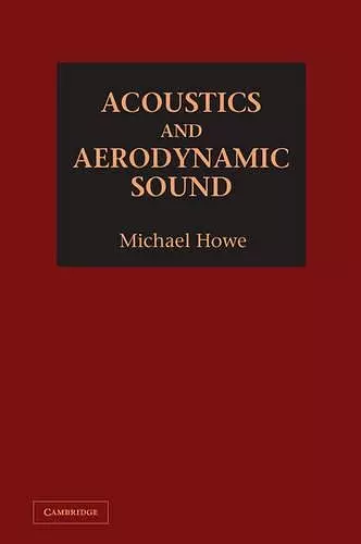 Acoustics and Aerodynamic Sound cover