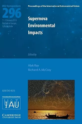 Supernova Environmental Impacts (IAU S296) cover