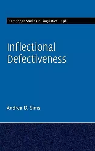 Inflectional Defectiveness cover