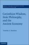 Corinthian Wisdom, Stoic Philosophy, and the Ancient Economy cover