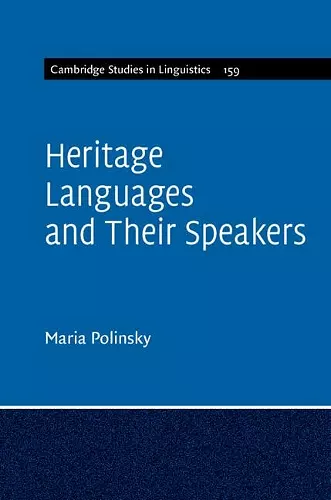 Heritage Languages and their Speakers cover