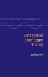 Categorical Homotopy Theory cover