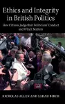 Ethics and Integrity in British Politics cover