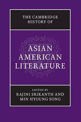The Cambridge History of Asian American Literature cover