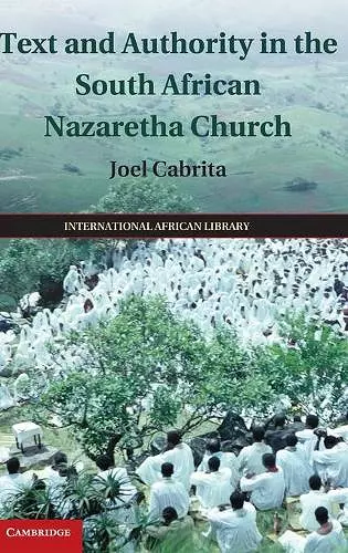 Text and Authority in the South African Nazaretha Church cover