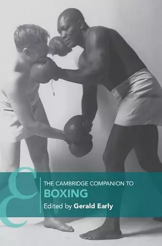 The Cambridge Companion to Boxing cover