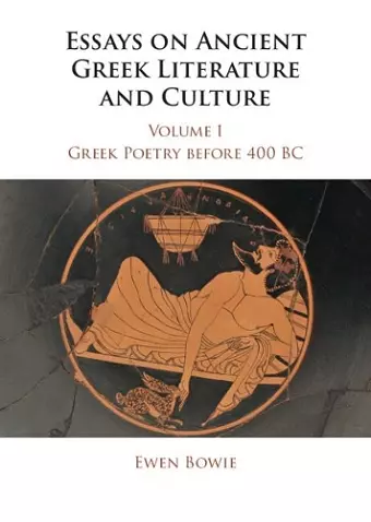 Essays on Ancient Greek Literature and Culture cover