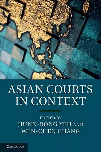 Asian Courts in Context cover