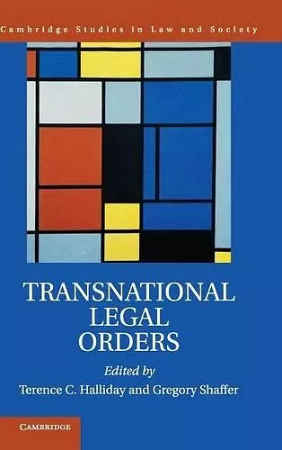 Transnational Legal Orders cover