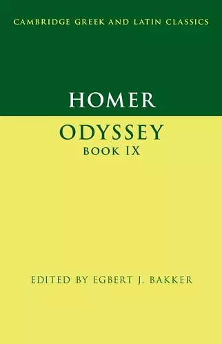 Homer: Odyssey Book IX cover