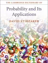 The Cambridge Dictionary of Probability and its Applications cover