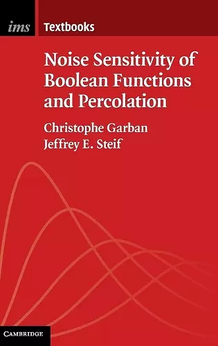 Noise Sensitivity of Boolean Functions and Percolation cover