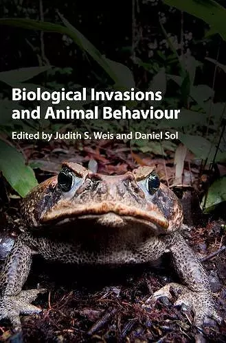 Biological Invasions and Animal Behaviour cover