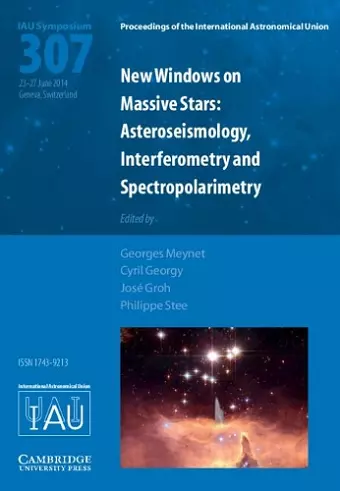 New Windows on Massive Stars (IAU S307) cover