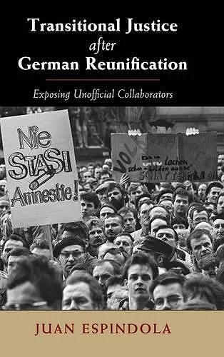 Transitional Justice after German Reunification cover