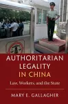 Authoritarian Legality in China cover