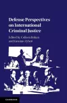 Defense Perspectives on International Criminal Justice cover