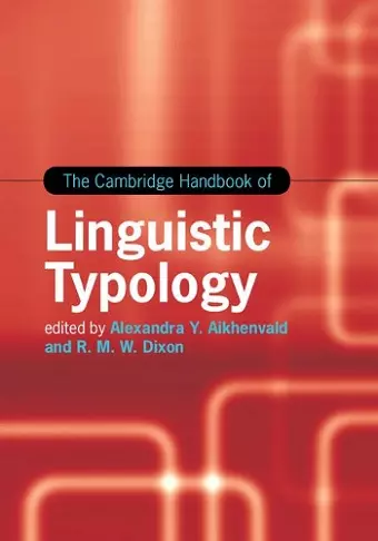 The Cambridge Handbook of Linguistic Typology cover