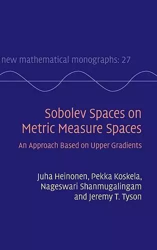 Sobolev Spaces on Metric Measure Spaces cover