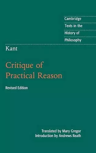 Kant: Critique of Practical Reason cover