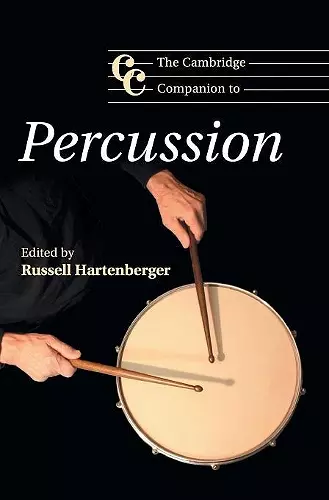 The Cambridge Companion to Percussion cover