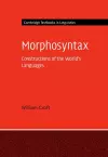 Morphosyntax cover